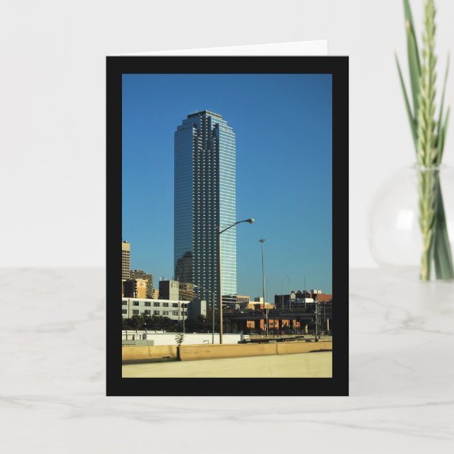 Tarjeta El gigante de Dallas (Anverso)