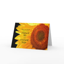 El girasol con un mensaje sensorial se vuelve bien