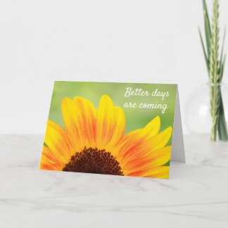 Tarjeta El girasol es más fuerte que el cáncer