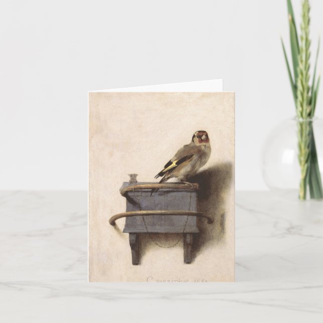Tarjeta El Goldfinch (Anverso)