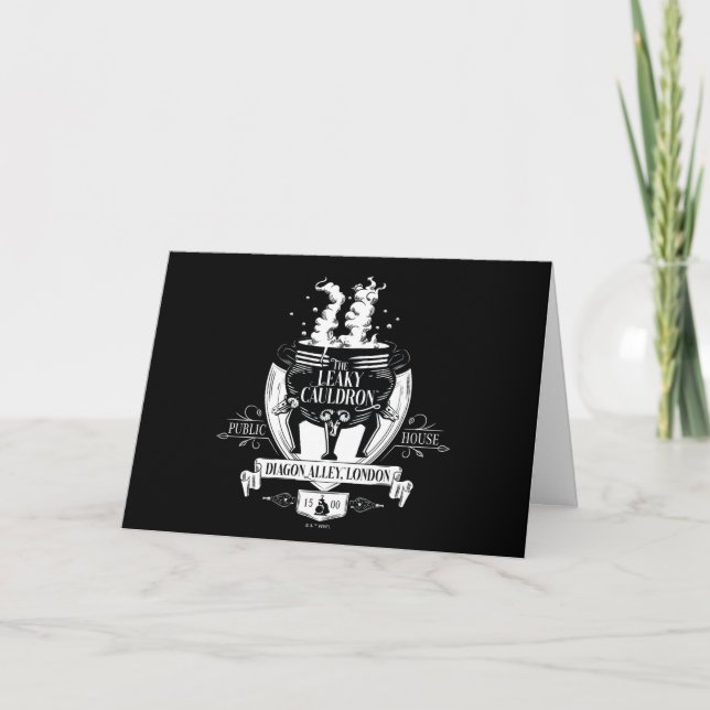 Tarjeta El gráfico de la tienda "LEAKY CAULDRON™" (Anverso)