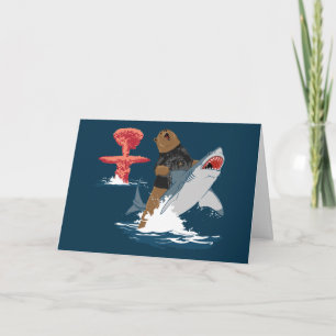 Tarjeta El gran escape - caballería de tiburones de oso