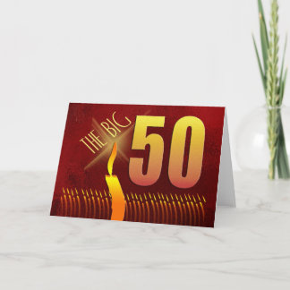 Tarjeta ¡El grande 50!