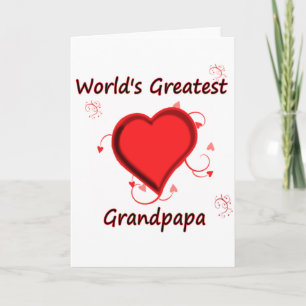 Tarjeta El grandpapa más grande del mundo