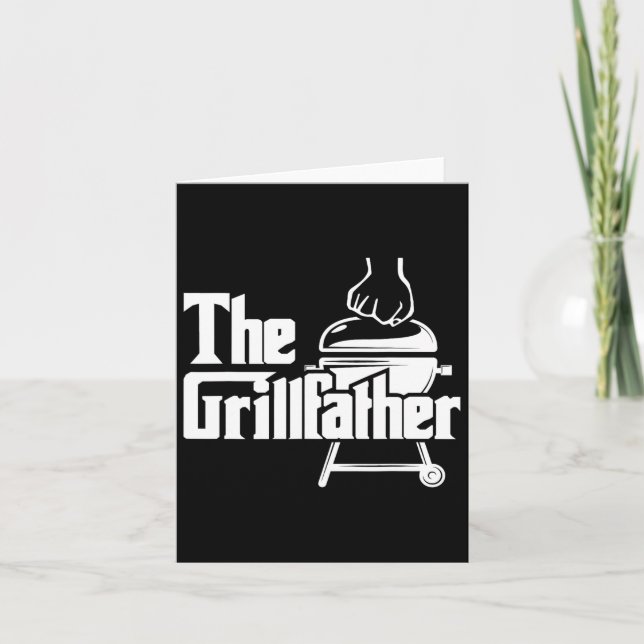 Tarjeta El Grillfather - Pitmaster Bbq Lover Smoker Grill (Anverso)