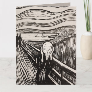 Tarjeta El Grito (1895) Edvard Munch Grabado Arte Refinado