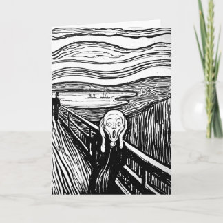 Tarjeta El grito de Edvard Munch