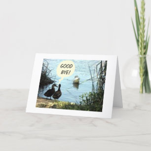 TARJETA EL GRUPO DICE ¿QUÉ ES TAN "BUENO" DE "ADIÓS BUENO"