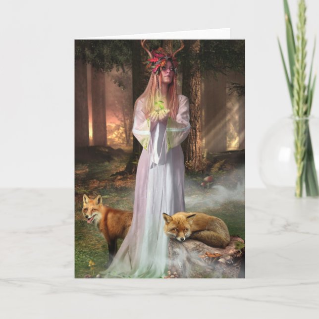 Tarjeta El guardián forestal (Anverso)