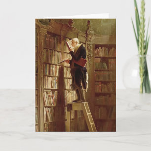 Tarjeta El gusano de los libros