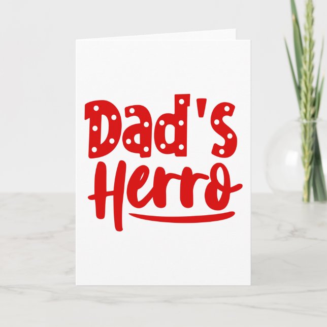 Tarjeta El Herro del papá (Anverso)