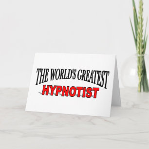 Tarjeta El hipnotista más grande del mundo