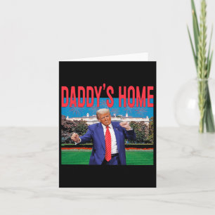 Tarjeta El hogar de papá, Trump rosa, Trump, 2024, llévate