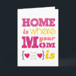 Tarjeta El hogar es donde está tu madre<br><div class="desc">El hogar es donde está tu madre</div>