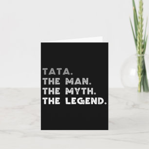 Tarjeta El hombre el mito de la leyenda Guay Tata