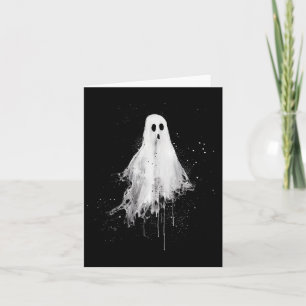 Tarjeta El horror fantasma espantó al miedo Gótico de Hall