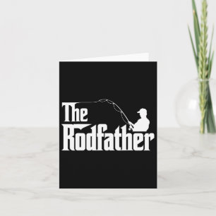 Tarjeta El humor de los padres pescadores graciosos de Rod
