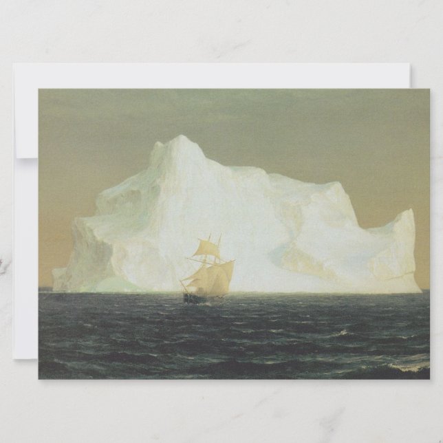 Tarjeta El Iceberg (por la Iglesia Frederic Edwin) (Anverso)