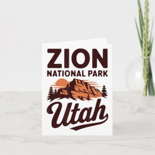 Tarjeta El impresionante parque nacional de Zion inspiró l
