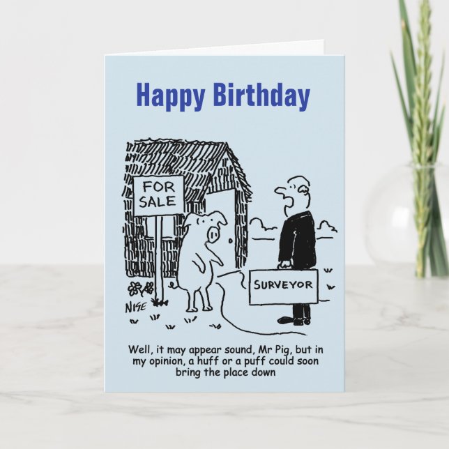 Tarjeta El investigador da a los cerdos su evaluación de u (Anverso)