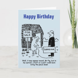 Tarjeta El investigador da a los cerdos su evaluación de u