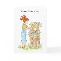El jardín de amor del Día del Padre