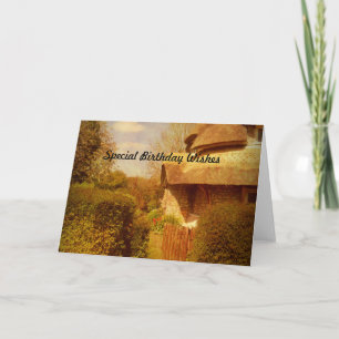 Tarjeta El Jardín de la Cabaña.