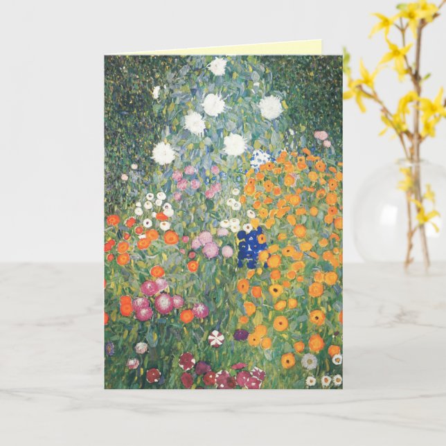 Tarjeta El Jardín de las Flores (flor amarilla)