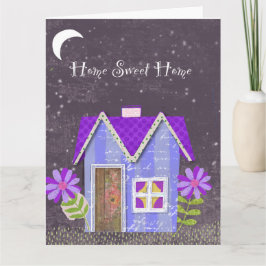 Tarjeta El Jardín del Crepúsculo (Violeta y Índigo)