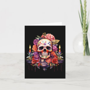 Tarjeta El Jefe Perfecto Mexicano Día De Los Muertos Hallo