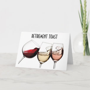 TARJETA EL JUBILAMIENTO ES HORA DE CELEBRAR LAS SILLAS DE 