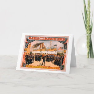 Tarjeta El jubileo grande del trovador recuerda el poster