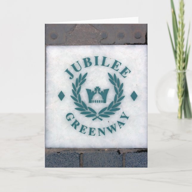 Tarjeta El Jubileo Greenway de la Reina - Londres (Anverso)