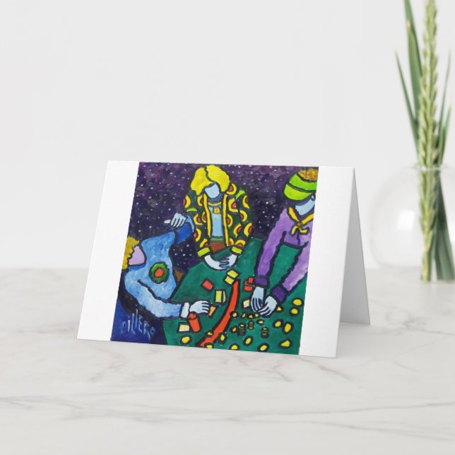 Tarjeta El juego de Piliero (Anverso)