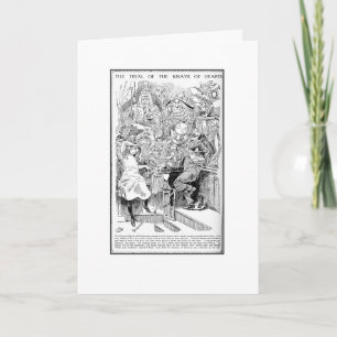 Tarjeta El juicio del Knave of Hearts