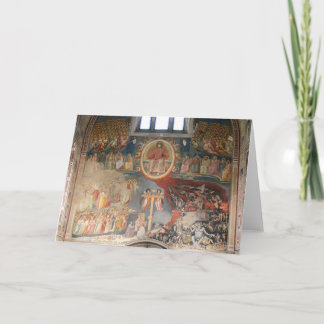 Tarjeta El Juicio Final - Capilla Scrovegni, Italia -