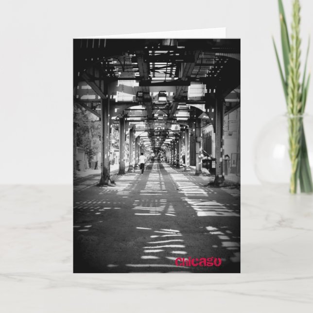 Tarjeta El L, Chicago (Anverso)