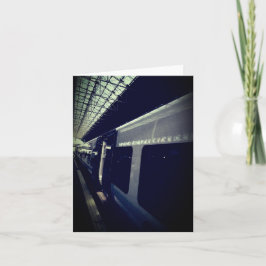 Tarjeta El lado del tren