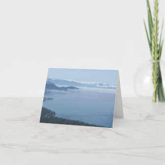 Tarjeta El lago Tahoe