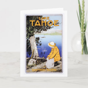 Tarjeta El lago Tahoe