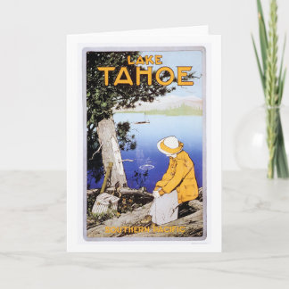 Tarjeta El lago Tahoe