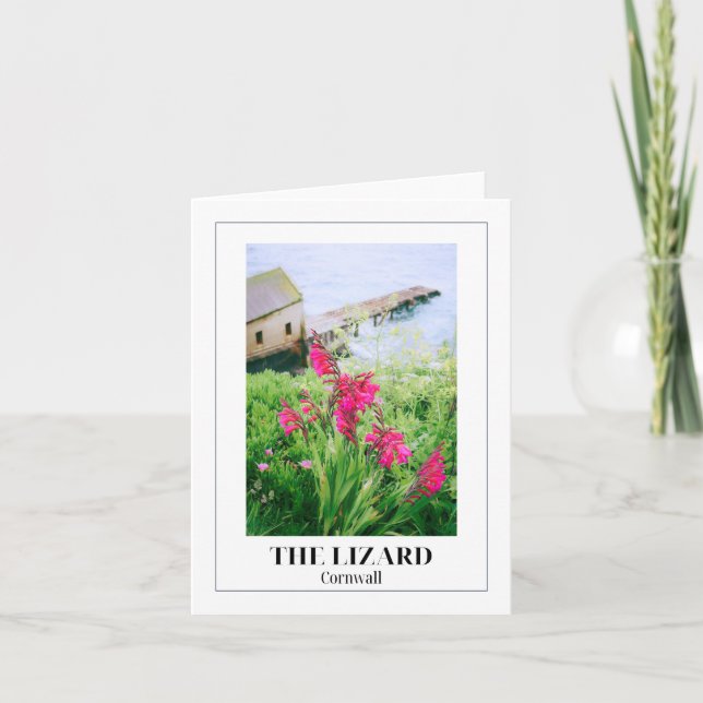 Tarjeta El Liizard, Cornwall (Anverso)