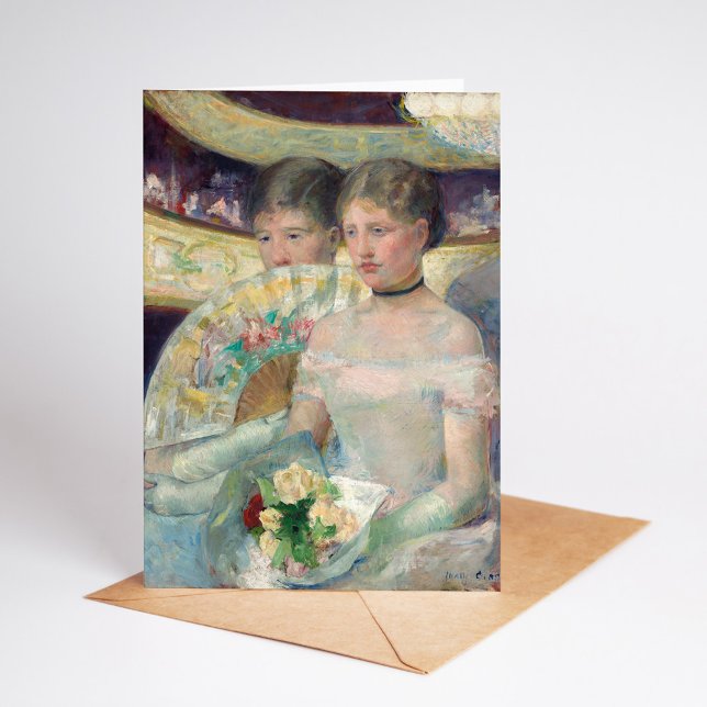 Tarjeta El Loge | Mary Cassatt (Subido por el creador)