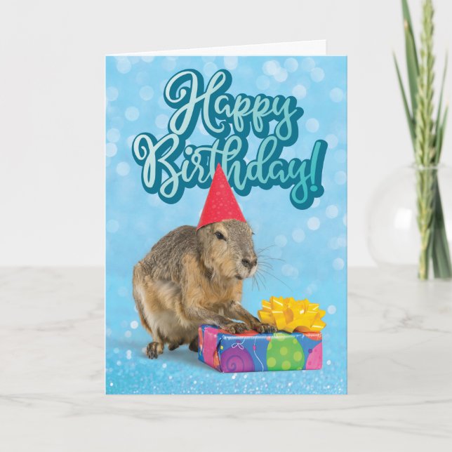 Tarjeta El mal día de la "liebre" tarde (Anverso)