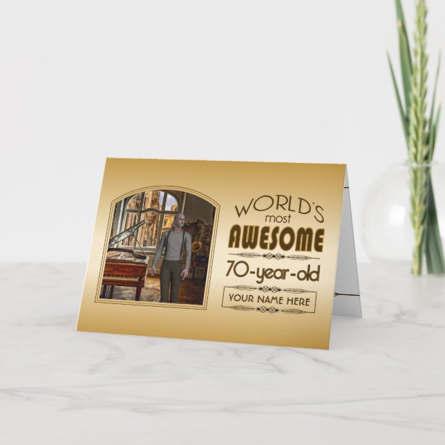 Tarjeta El marco de la foto del mejor Personalizado del mu (Anverso)