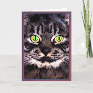 Tarjeta El maullido del gato