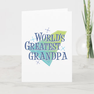 Tarjeta El mayor abuelo del mundo