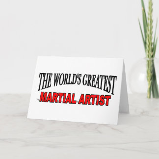Tarjeta El mayor artista marcial del mundo