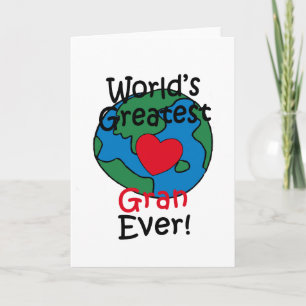 Tarjeta El mayor corazón del mundo