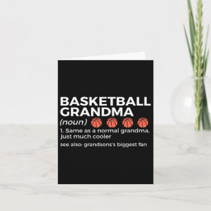 Tarjeta El mayor F de la abuela definición de básquetbol